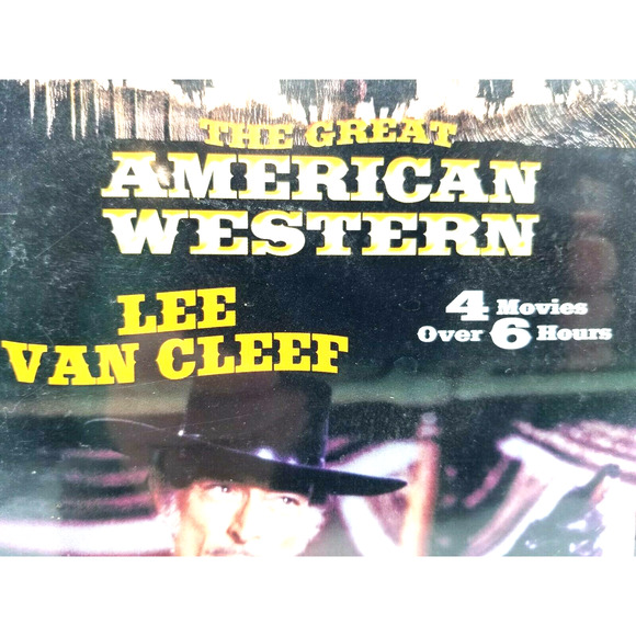 The Great American Western Lee Van Cleef DVD Four Films on One Disc - Picture 4 of 4